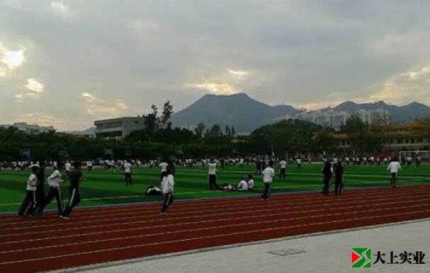 運動場上的熱鬧景象