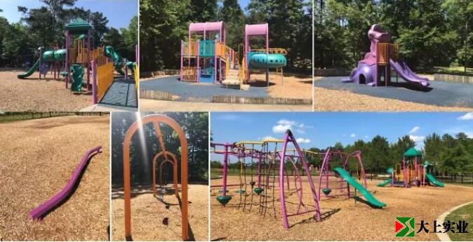 圖4  公園中的器械類游樂(lè)設(shè)施