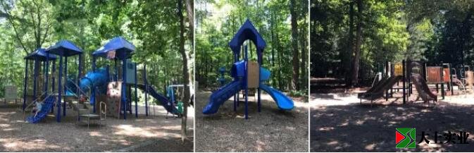 圖5  森林公園中的器械類游樂(lè)設(shè)施