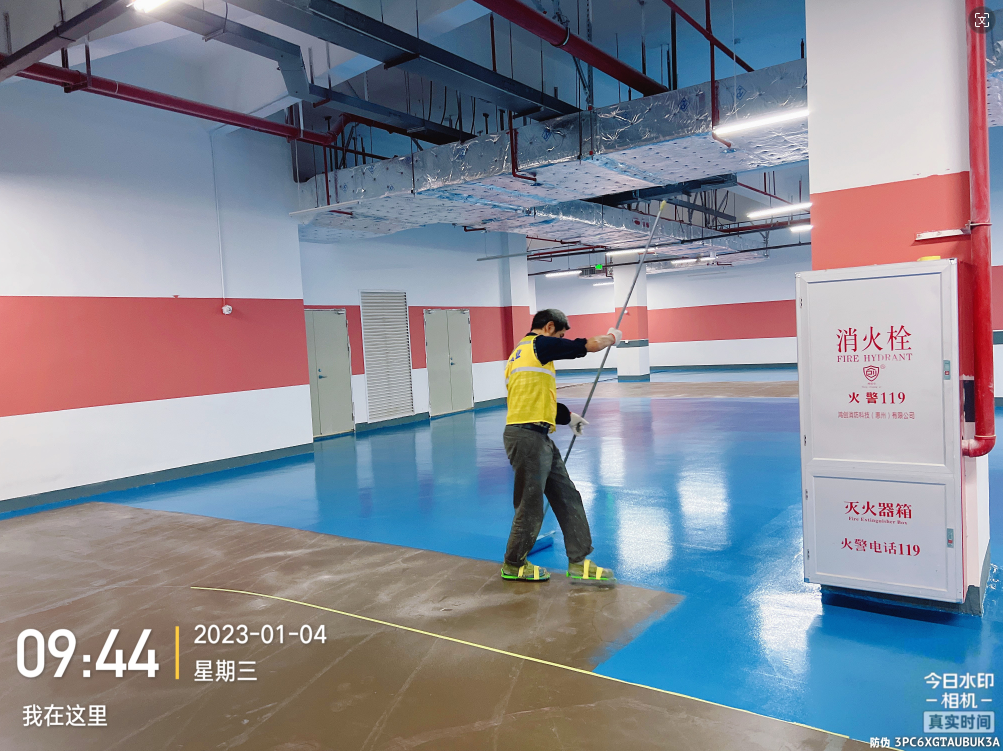 500萬(wàn)項(xiàng)目-新產(chǎn)業(yè)生物大廈地坪漆及交通設(shè)施工程